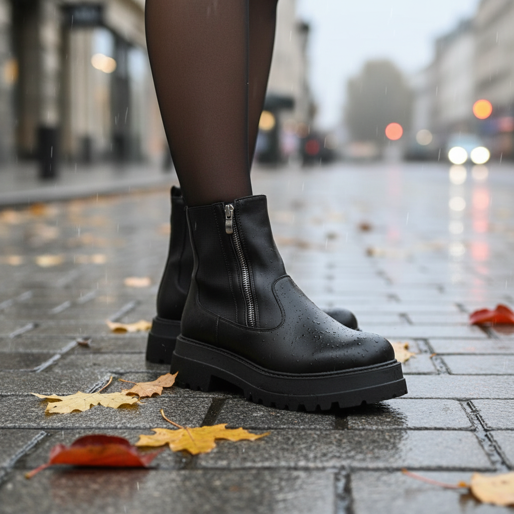 Platform Chelsea Boots - Antonia