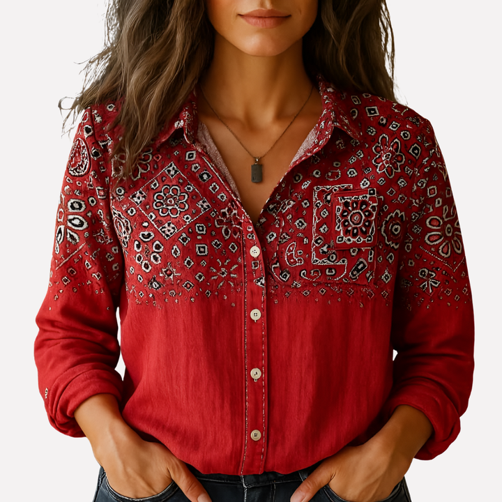 Casual Vintage Blouse