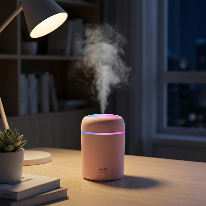 Compact Cool Mist Humidifier with Aroma Function - Mistluna