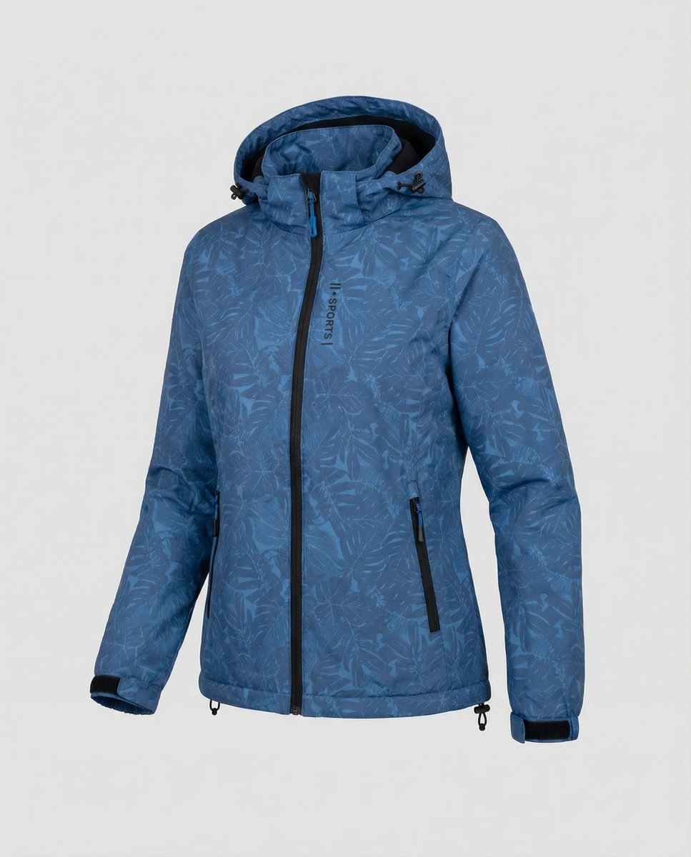 Women's Waterproof Outdoor Jacket with Hood - Windproof Winter Coat