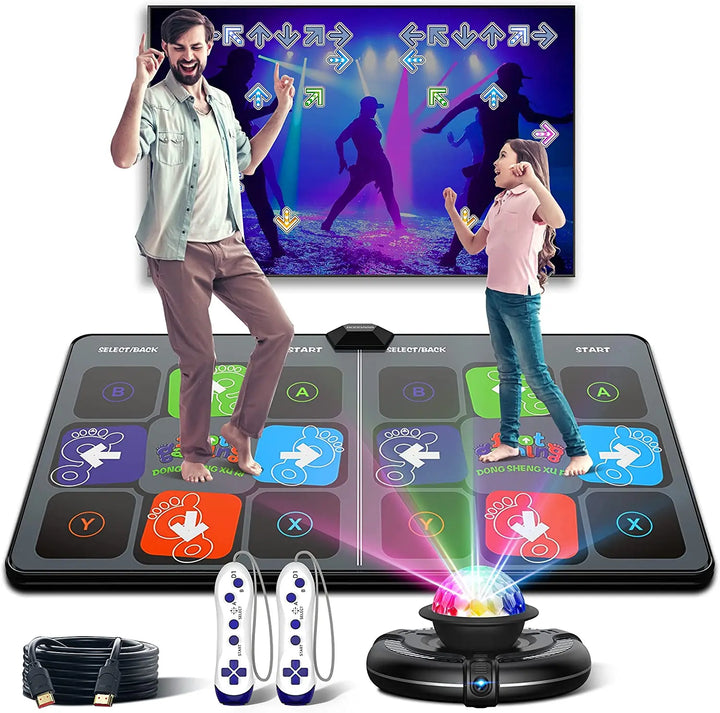 DanceMaster Interactive Dance Mat – Fitness and Fun for the Whole Family