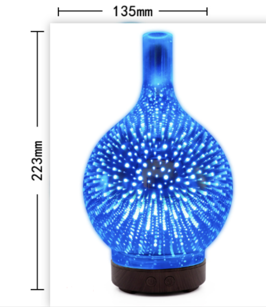 Relaxing Ambient Aromatherapy Diffuser – AuroraGlow