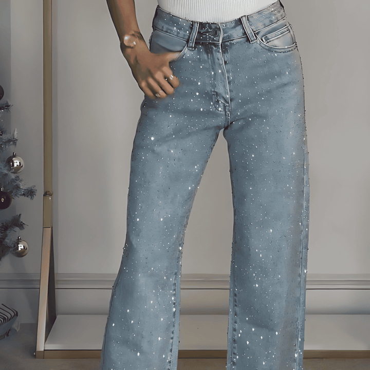 Women's Slim Fit Trousers – Casual for Everyday Wear, with Zip and Buttons