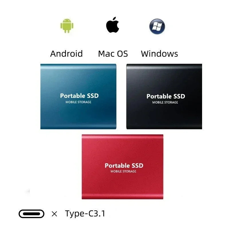 Portable SSD – high speed, compact design
