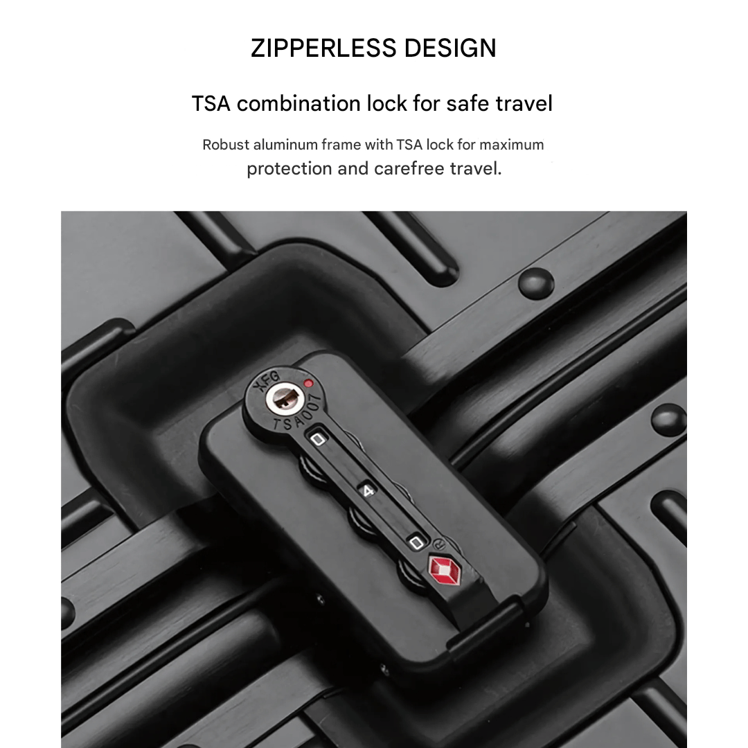 Premium Aluminium Suitcase – Emperor