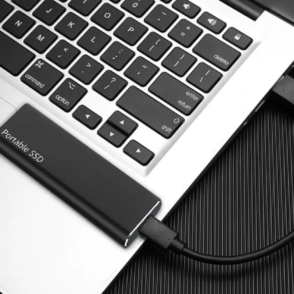 Ultra-Portable External Hard Drive 4TB USB-C – Durable Data Storage