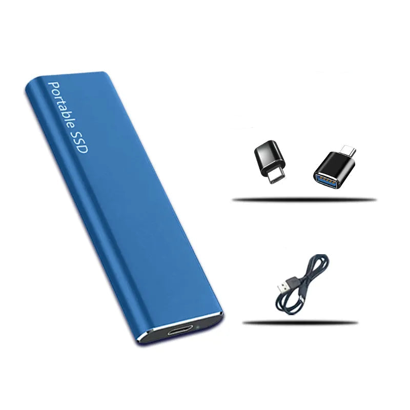 Ultra-Portable External Hard Drive 4TB USB-C – Durable Data Storage