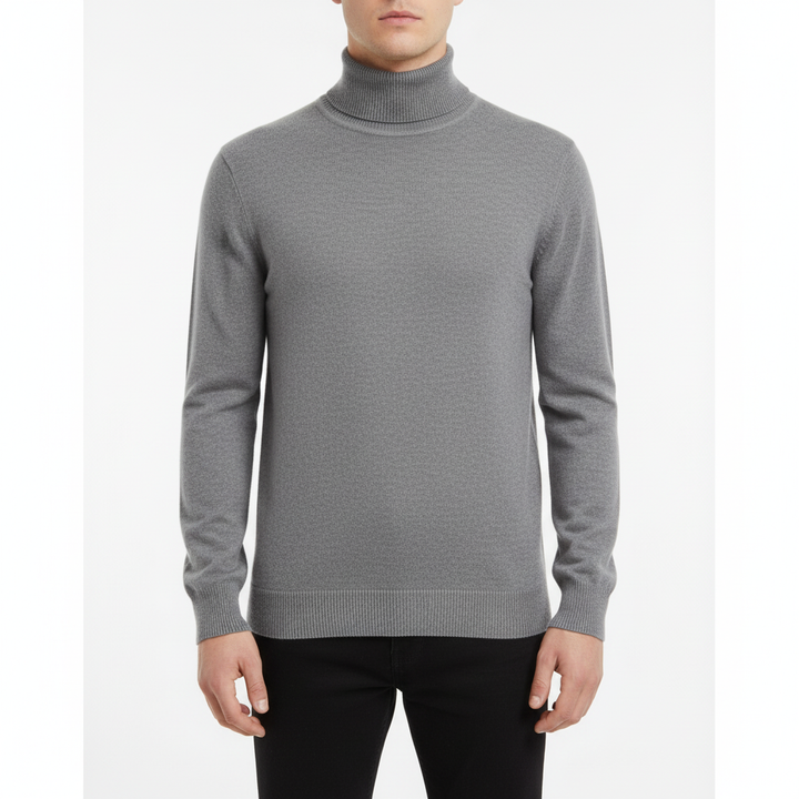 Elegantly Cut Roll-Neck Jumper – Harald