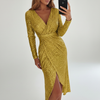 Elegant Glitter Dress - SparkleMagic