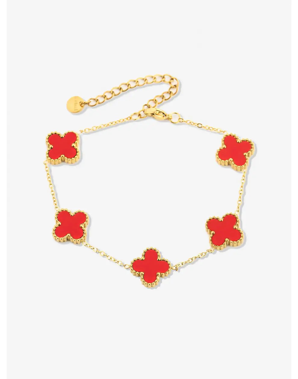 Elegant Clover Bangle Design - FlowerShine
