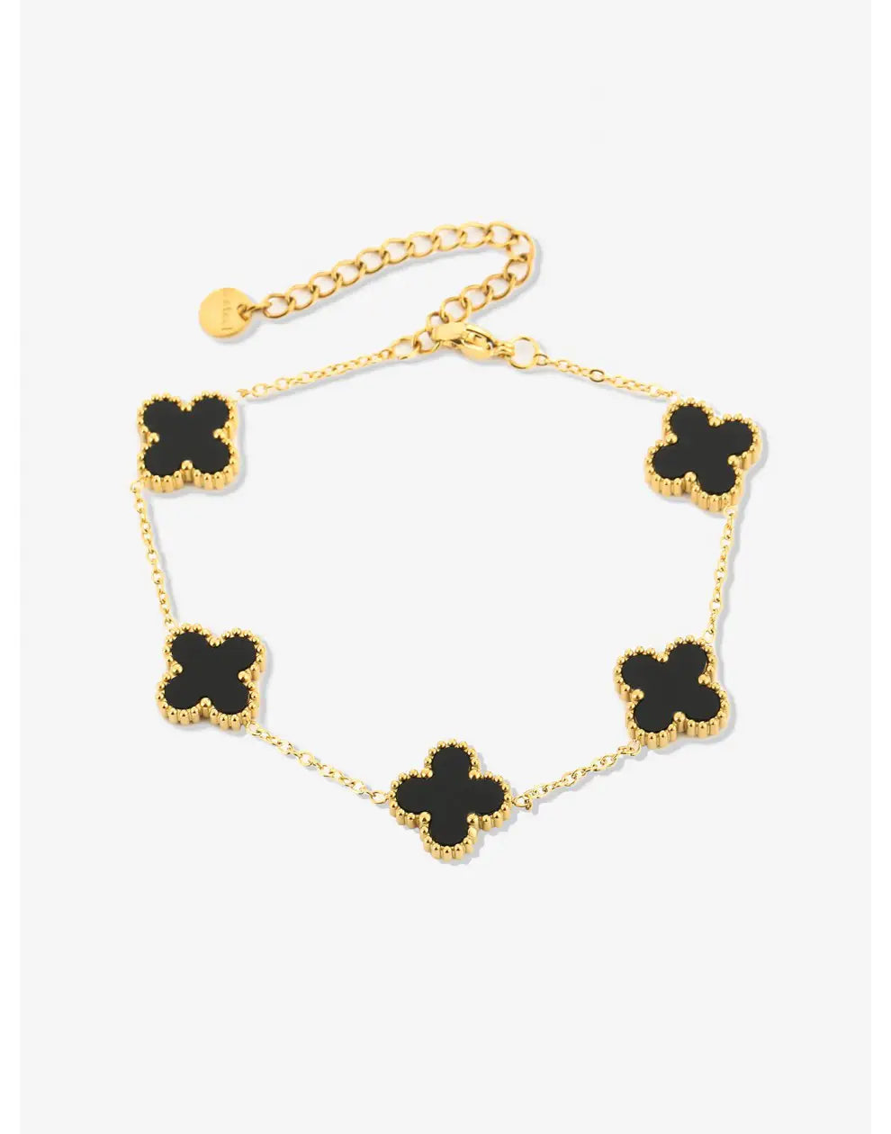 Elegant Clover Bangle Design - FlowerShine