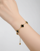 Elegant Clover Bangle Design - FlowerShine