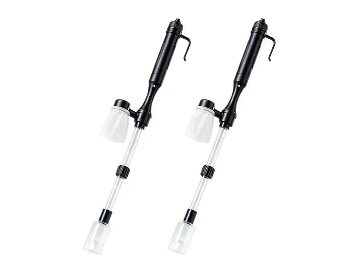 Electric Aquarium Gravel Cleaner - Battery-Powered Suction Pump for Water Changes
