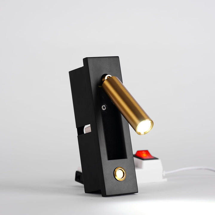 Slim Flush‑Mount Reading Wall Lamp