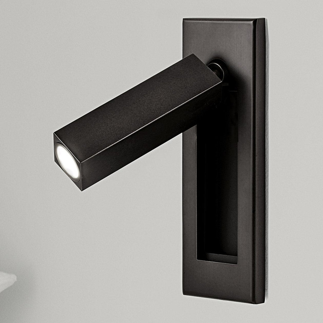 Slim Flush‑Mount Reading Wall Lamp