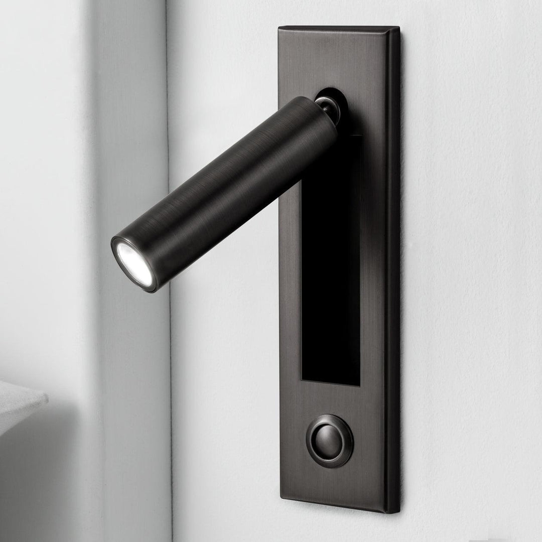 Slim Flush‑Mount Reading Wall Lamp