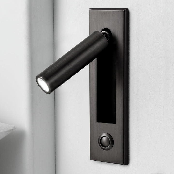 Slim Flush‑Mount Reading Wall Lamp