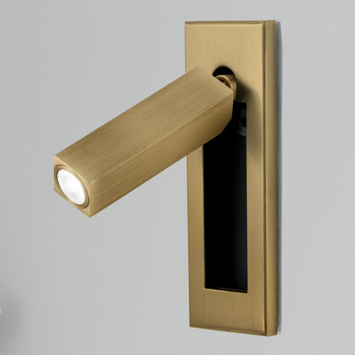 Slim Flush‑Mount Reading Wall Lamp