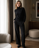 Women's 100% Cashmere Roll-Neck Jumper – Soft Regular Fit Pullover
