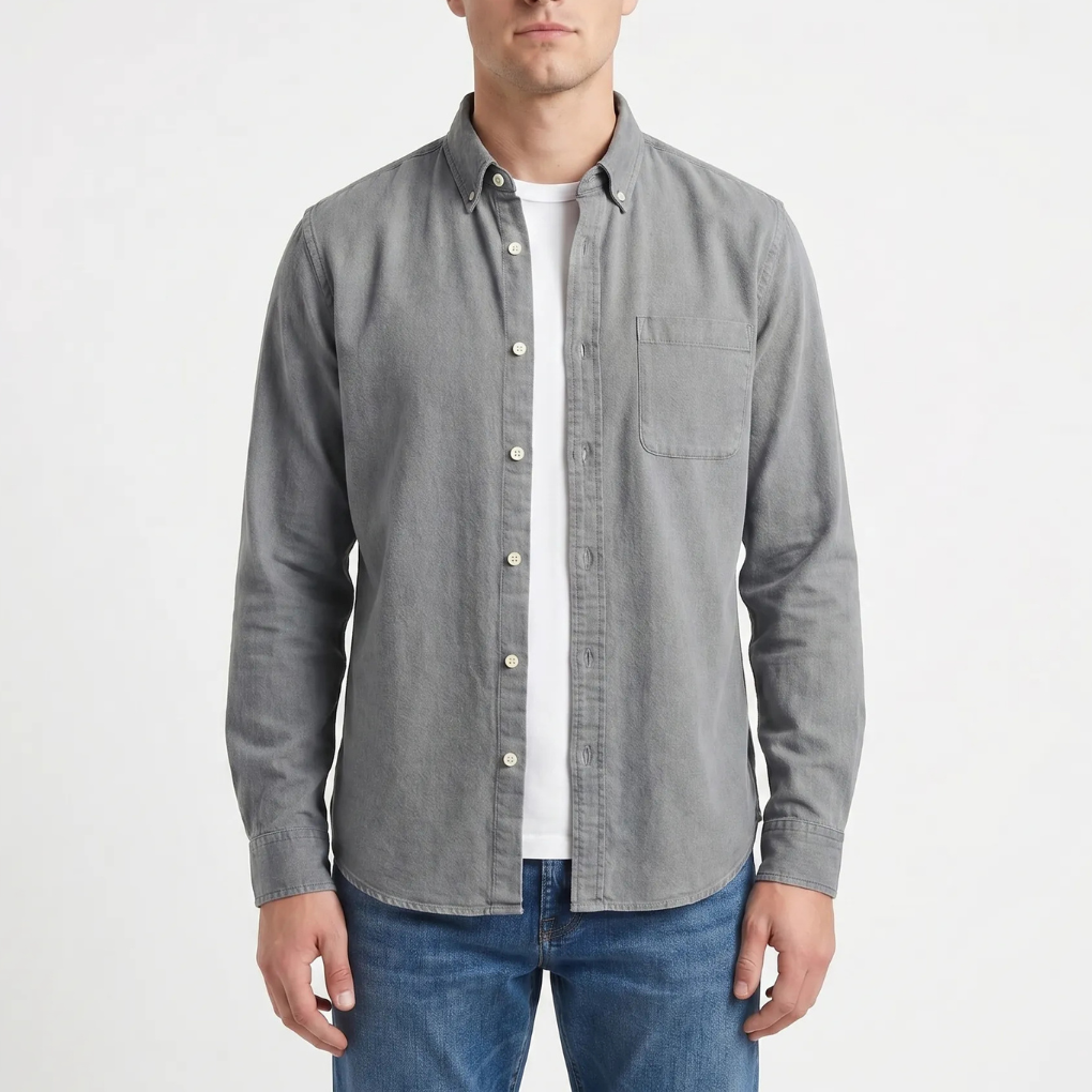 Long Sleeve Button-Down Shirt