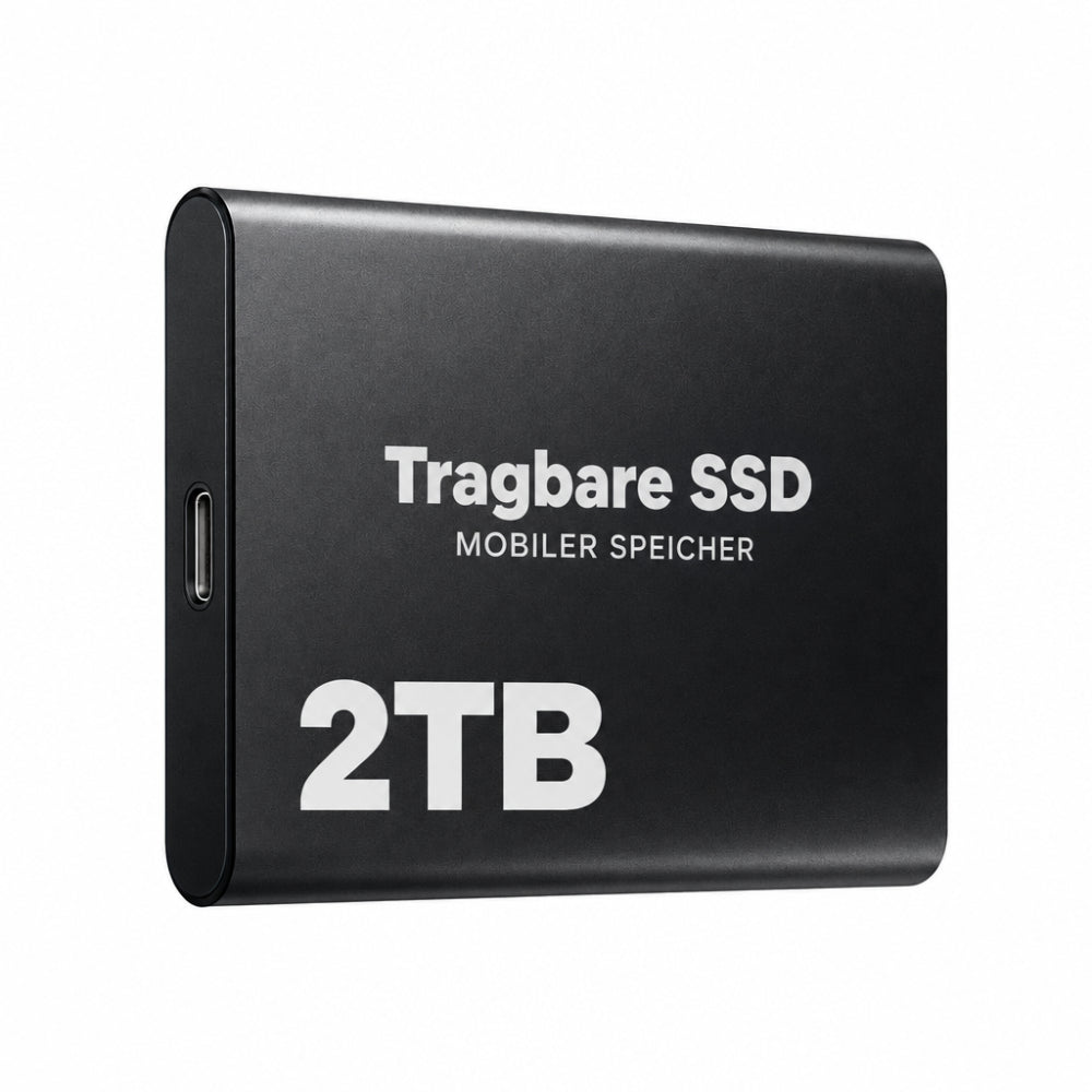 Portable 2 TB SSD for Laptop and PC