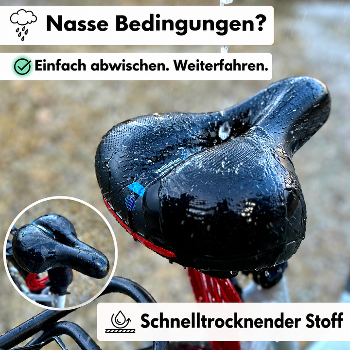 Bike Saddle | Ergonomic Comfort | Shock-Absorbing Design