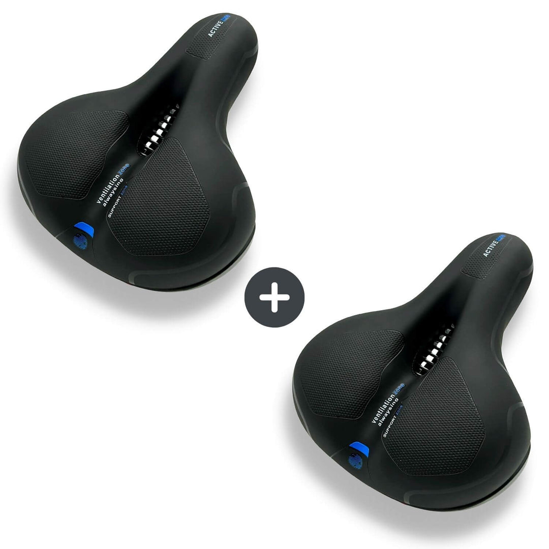 Bicycle saddle | Ergonomic comfort | Shock-absorbing design