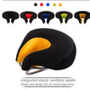 Noseless mountain bike saddle | Ergonomically padded seat cushion | Pressure relief