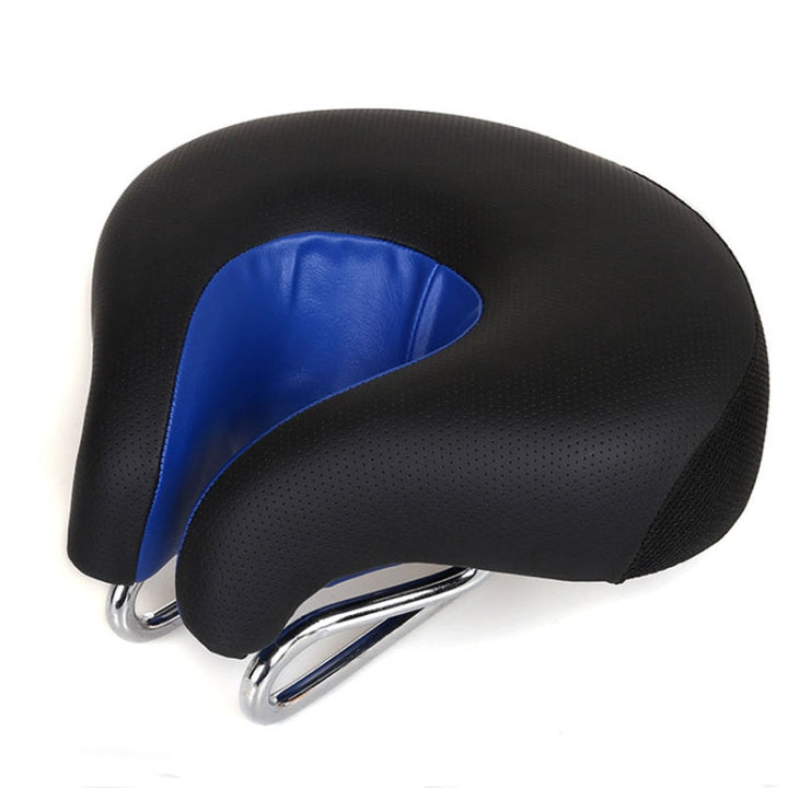 Noseless mountain bike saddle | Ergonomically padded seat cushion | Pressure relief