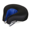 Noseless Mountain Bike Saddle | Ergonomic Padded Seat Cushion | Pressure Relief