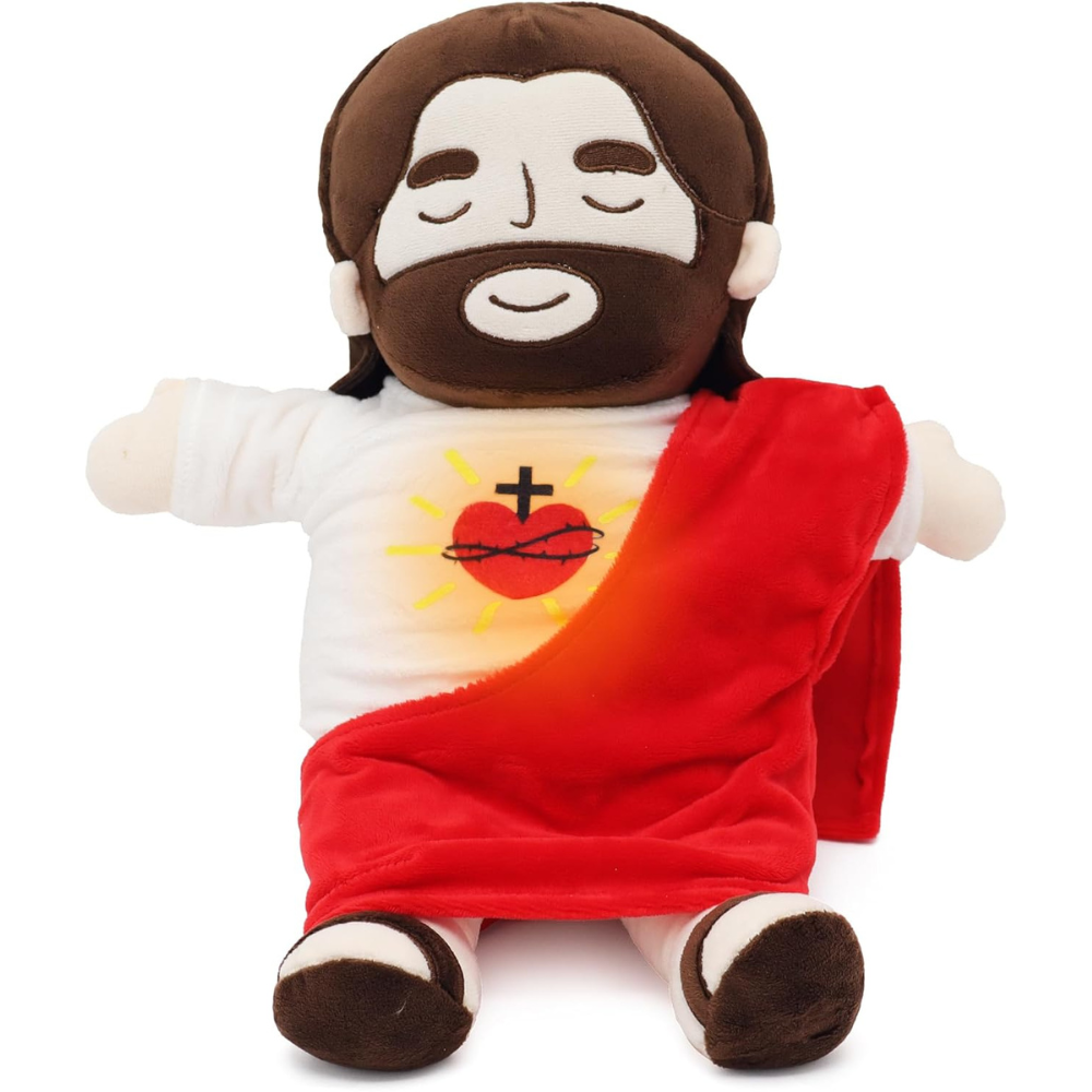 Soft Toy with Breathing Movement and Light – Relaxing Aid for Children