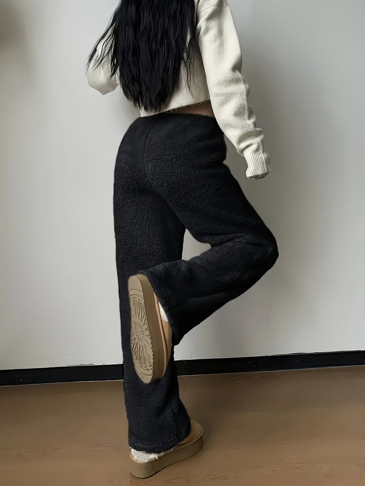 Women's Soft Teddy Sherpa Lounge Trousers – Noémie
