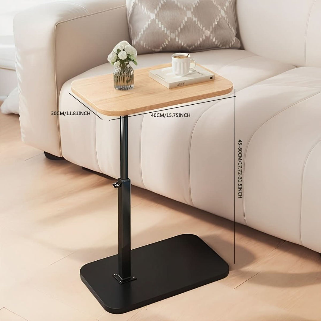 Folding Table – Adjustable Side Table for Sofa and Bed