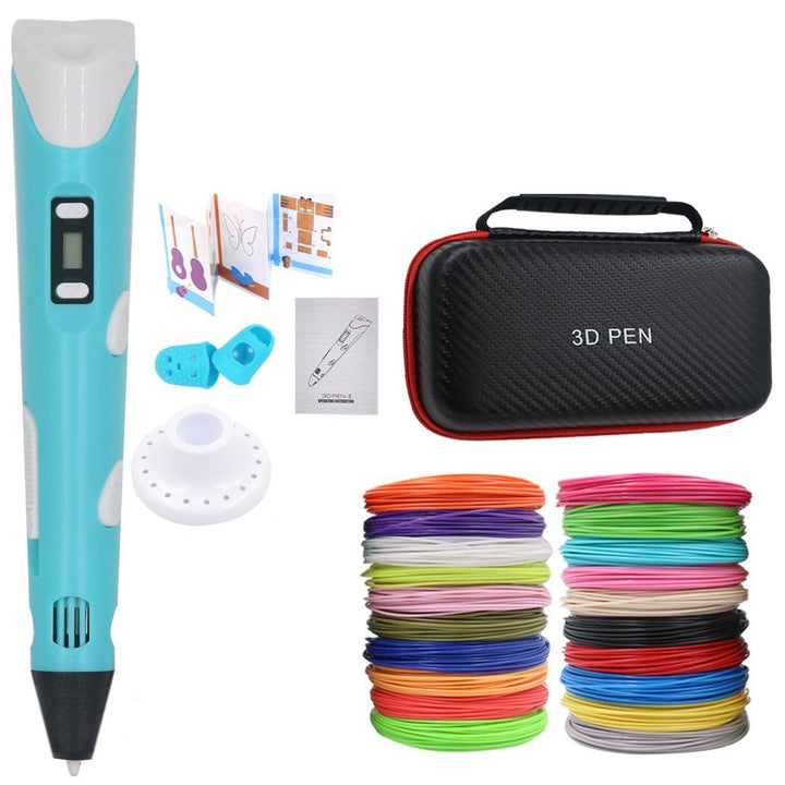 DIY 3D Printing Pen with 200M of PLA Filament, Gift for Children