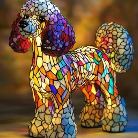 COMPANIONLIGHT – Artistic LED Night Light with Dog Breeds for Home Décor