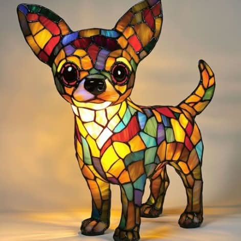 COMPANIONLIGHT – Artistic LED Night Light with Dog Breeds for Home Décor