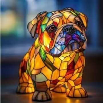 COMPANIONLIGHT – Artistic LED Night Light with Dog Breeds for Home Décor