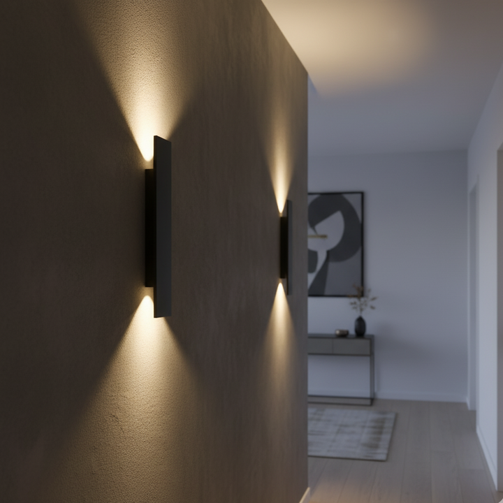 IP65 Waterproof Aluminium Outdoor Wall Light – Modern LED Wall Lamp