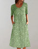 Women’s Lightweight V Neck Casual Dress