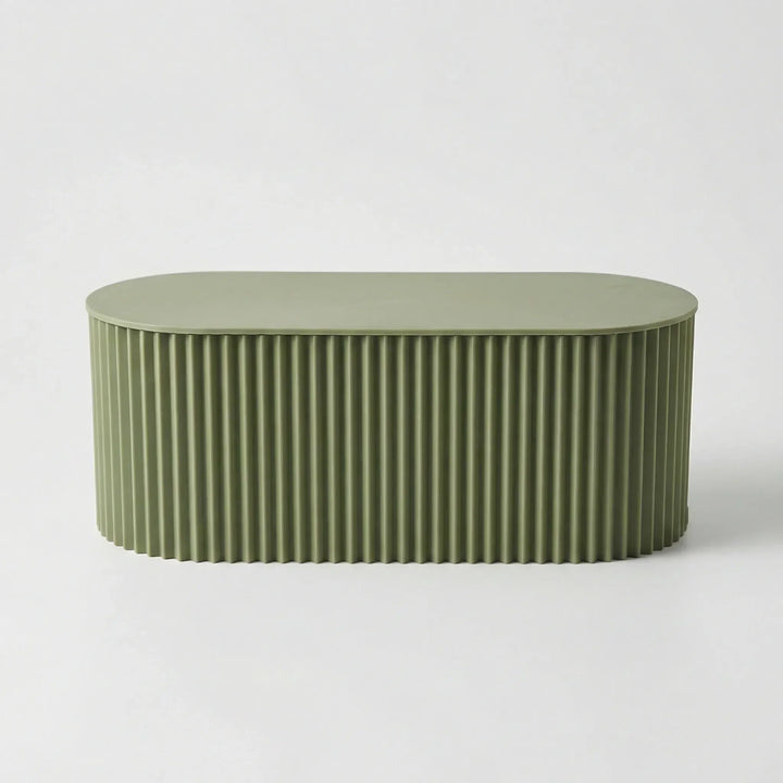 Ribbed Cable Management Box with Flat Top Shelf - Tidlux