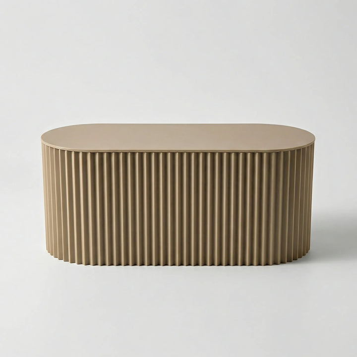 Ribbed Cable Management Box with Flat Top Shelf - Tidlux