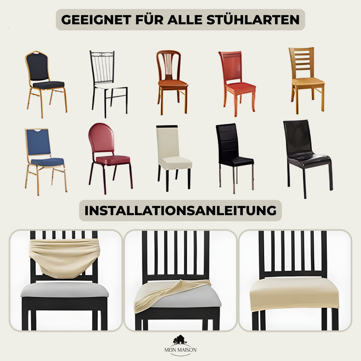 2+2 FREE | SilqueShield – Elegant Protection for Your Chairs!