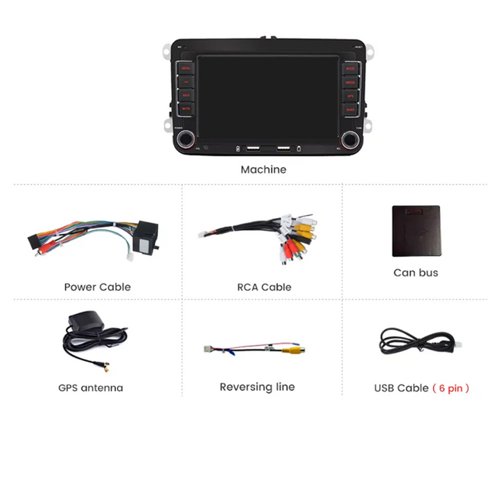 Volkswagen Polo Golf Caddy | CarPlay & Android Auto | Plug & Play