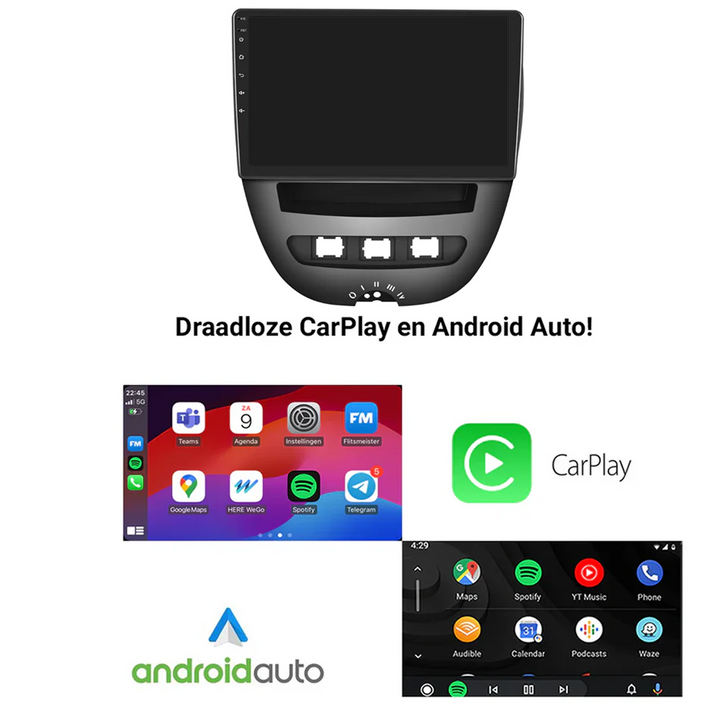 Toyota Aygo | CarPlay & Android Auto | 2005-2013