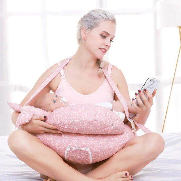 Ergonomic Feeding Pillow for Mums and Babies – MilchMoment