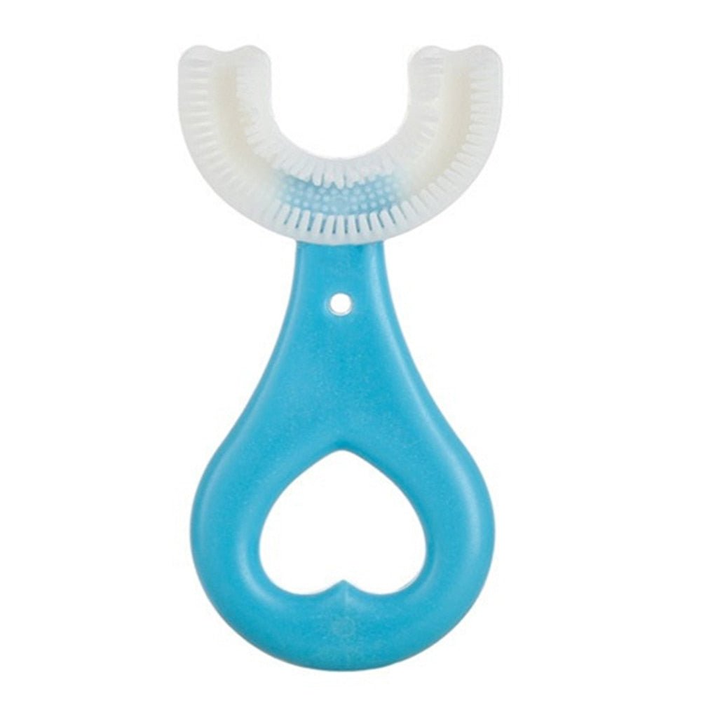 U-Shaped Kids' Toothbrush – Gentle 360° Cleaning for All Ages