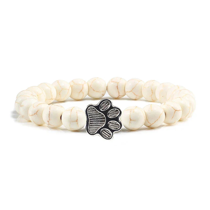 Knotted Paw Bracelet – Natural Stone Design