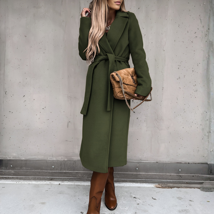 Belted Elegance Coat