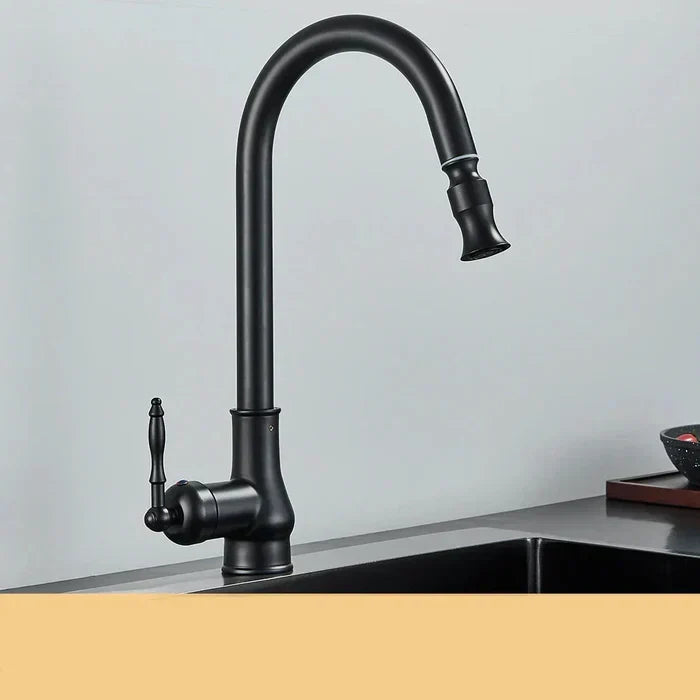 TimelessFlow - Antique Brass Kitchen Tap