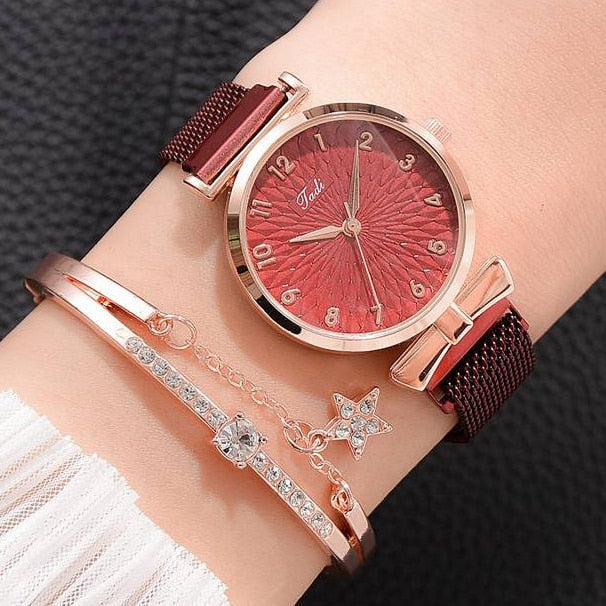 Watch with Magnetic Strap
